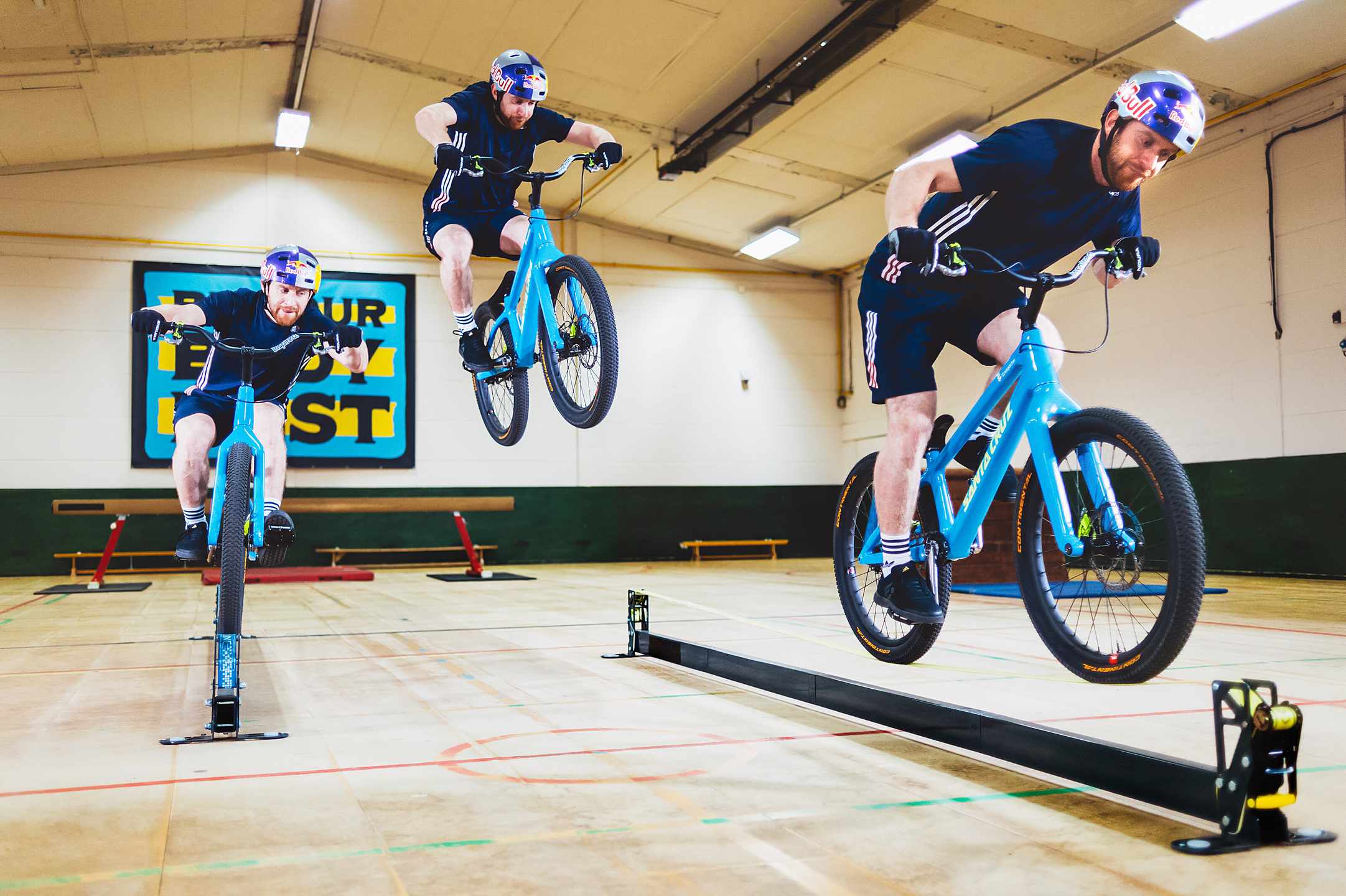 Video: Watch Danny MacAskill head to the gym the only way he knows how!