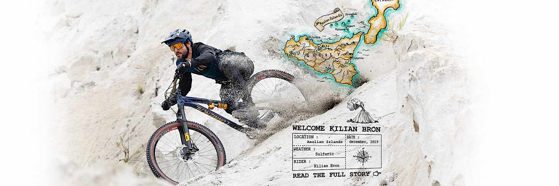 Exclusive: Kilian Bron’s travel diary to the Eolian Island Volcanoes