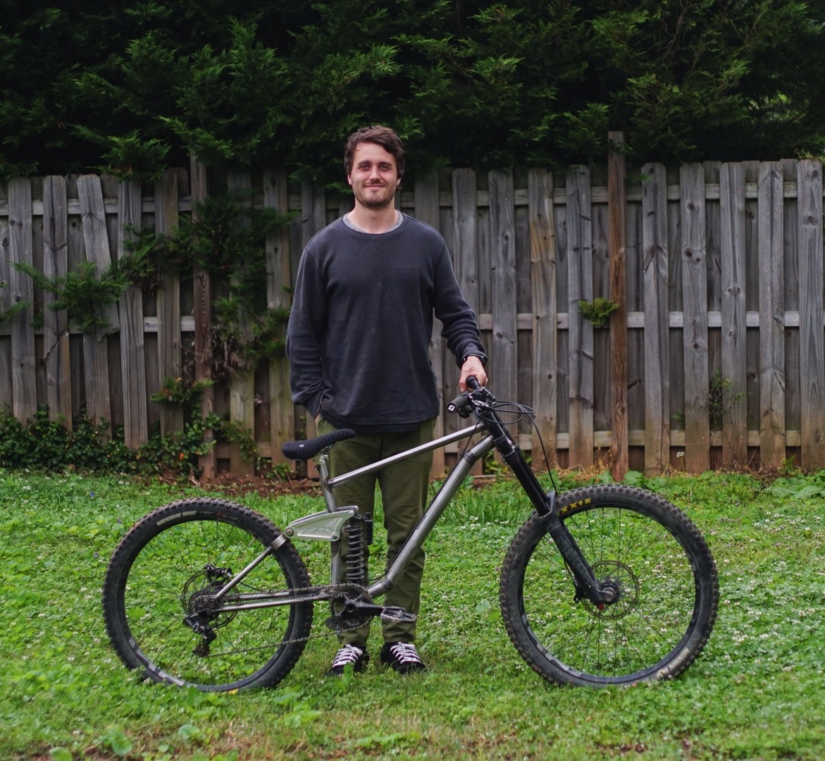 Isak Leivsson's homemade steel downhill sled!