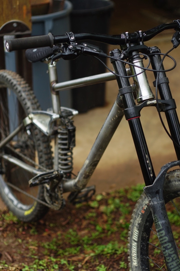 Isak Leivsson's homemade steel downhill sled!