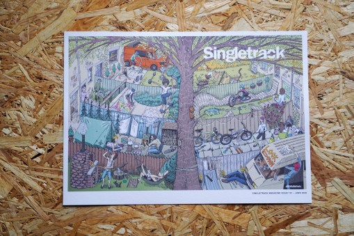 Singletrack Lockdown A3 Art Print - Image 6
