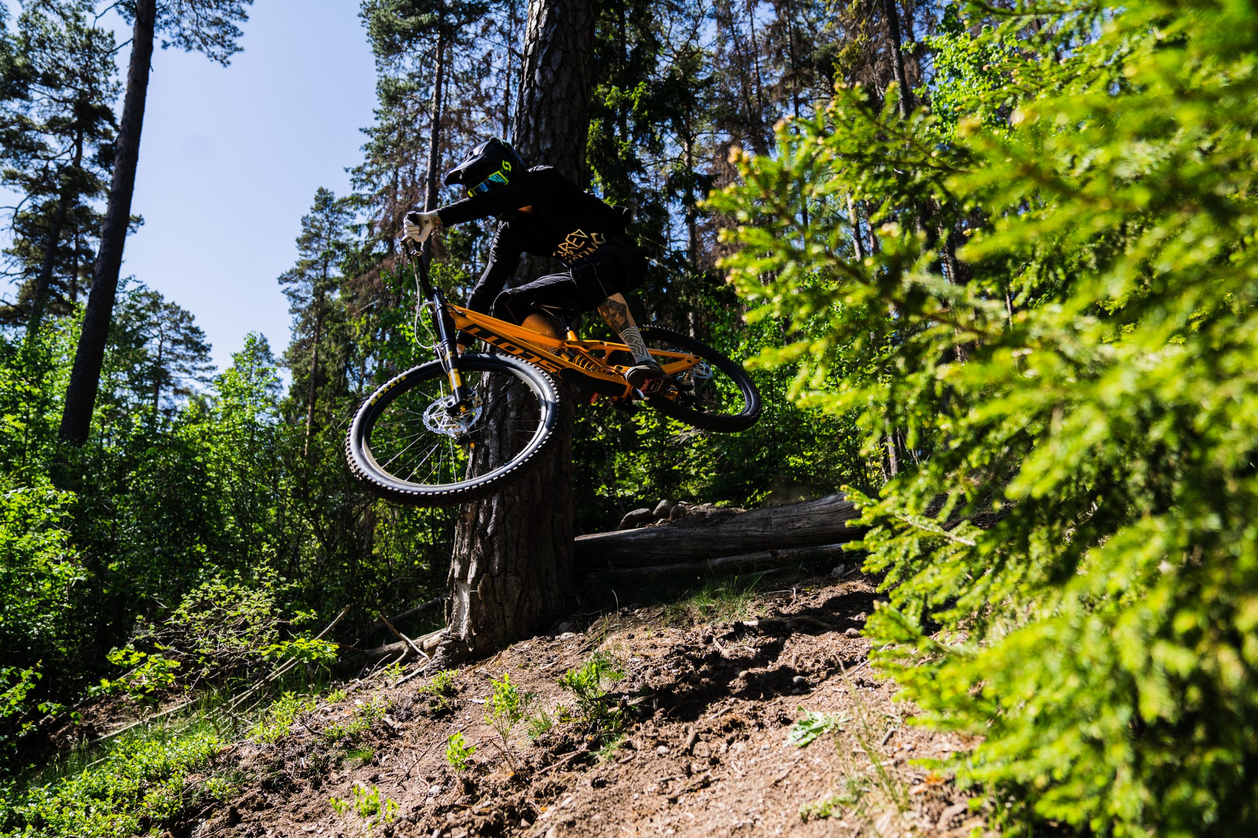 New and improved Öhlins DH38 m.1 downhill fork can run at 120mm!