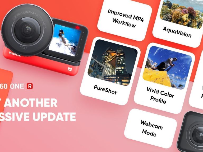 Insta 360 announces major updates to One R action camera