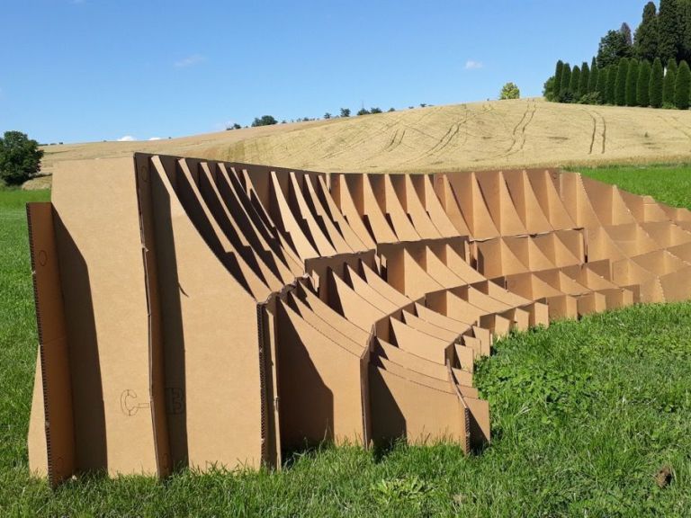 Never mind Airfix, Build Your Own Cardboard Pumptrack!