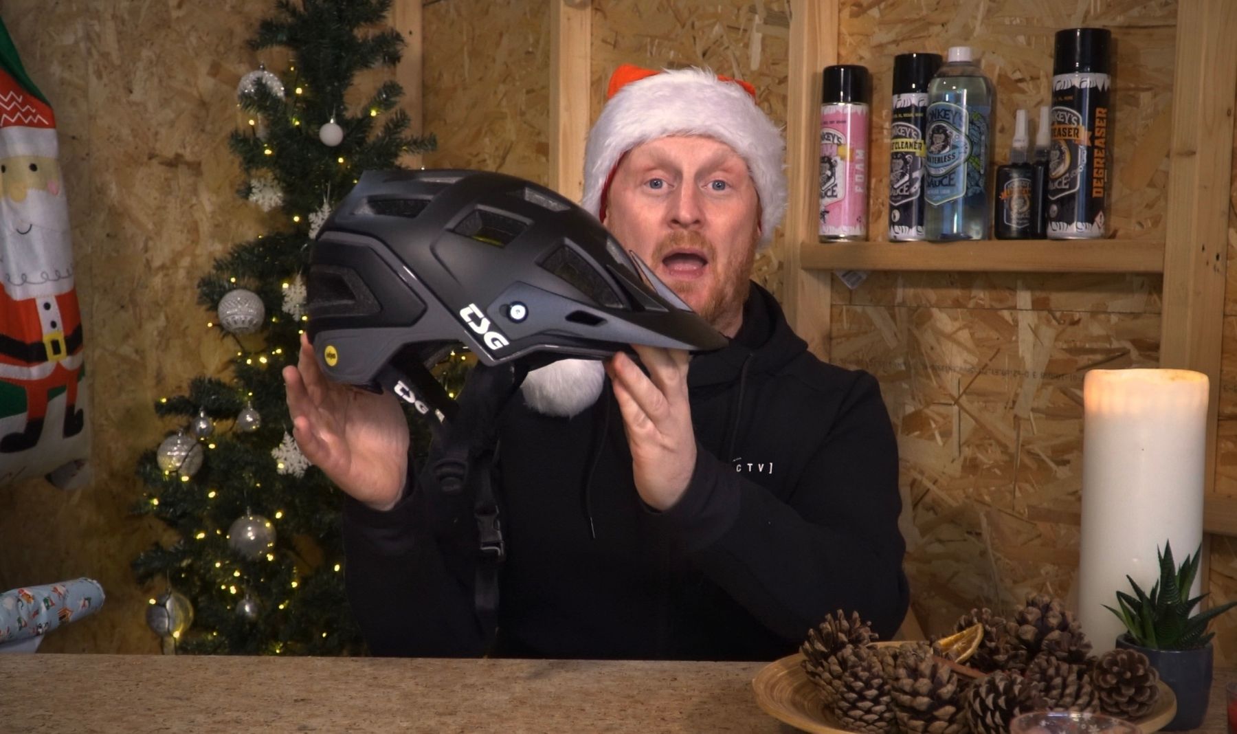 Christmas Countdown Day 28 – TSG helmet and wet weather gear!