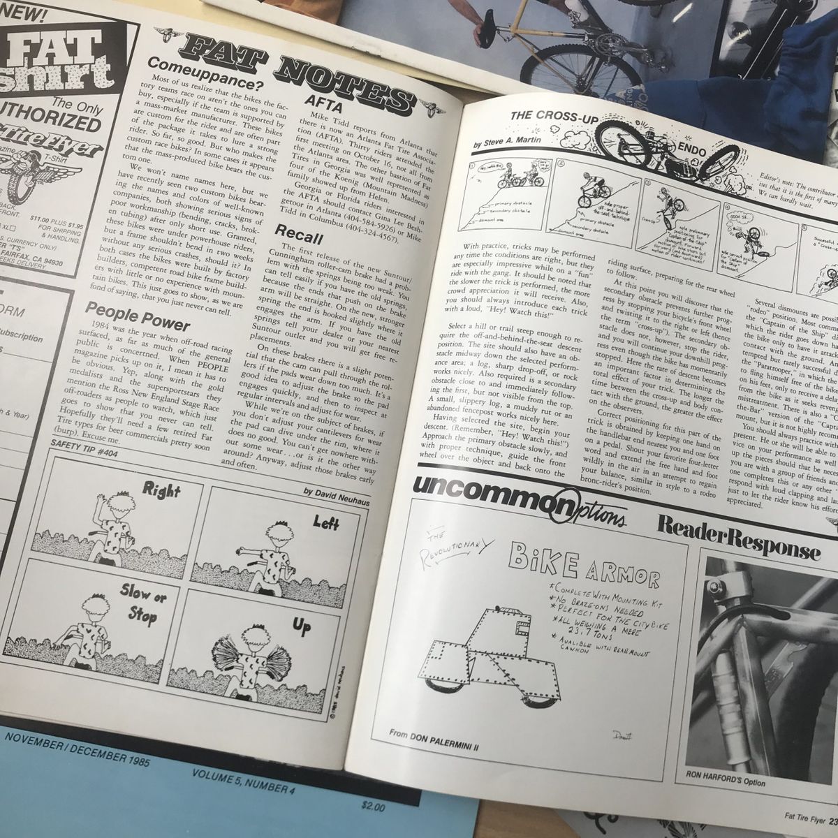 Fat Tire Flyer mag pages