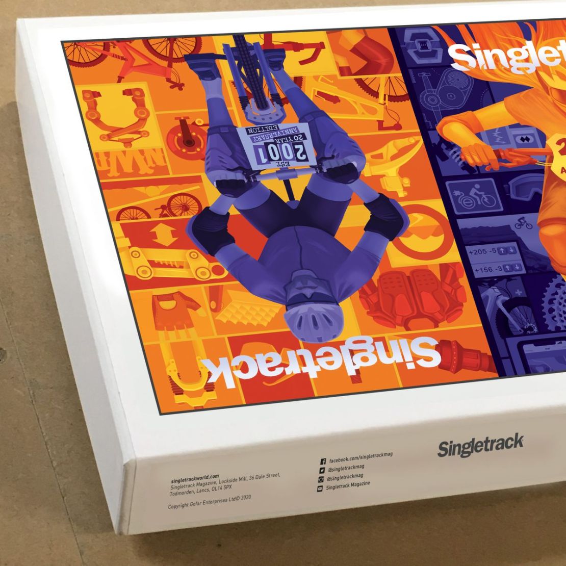 Singletrack 20th Birthday Jigsaw Puzzle