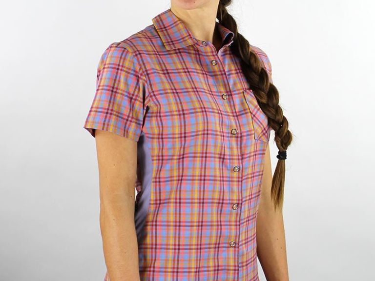 Singletrack Club Ride W’s Bandara Womens Riding Shirt – Vintage Rose