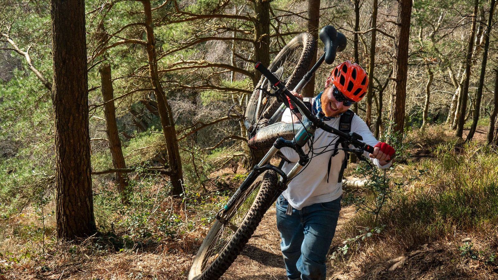 surrey hills ride classic komoot singletrackworld