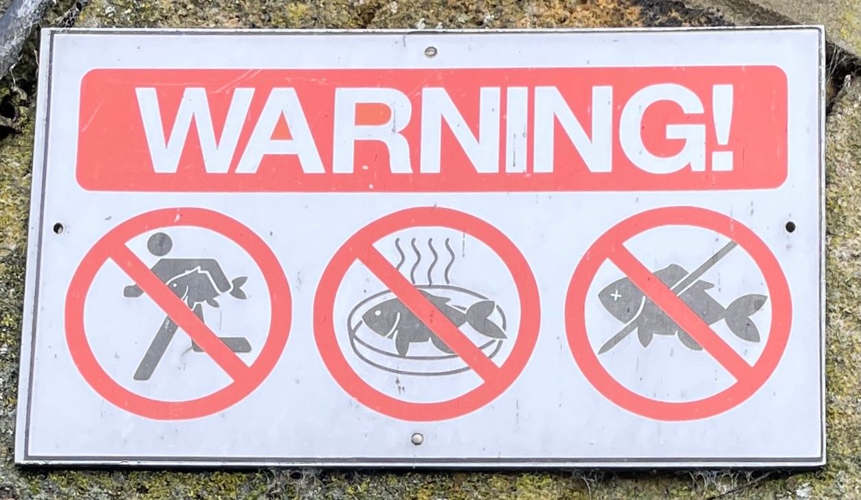 sign access fish