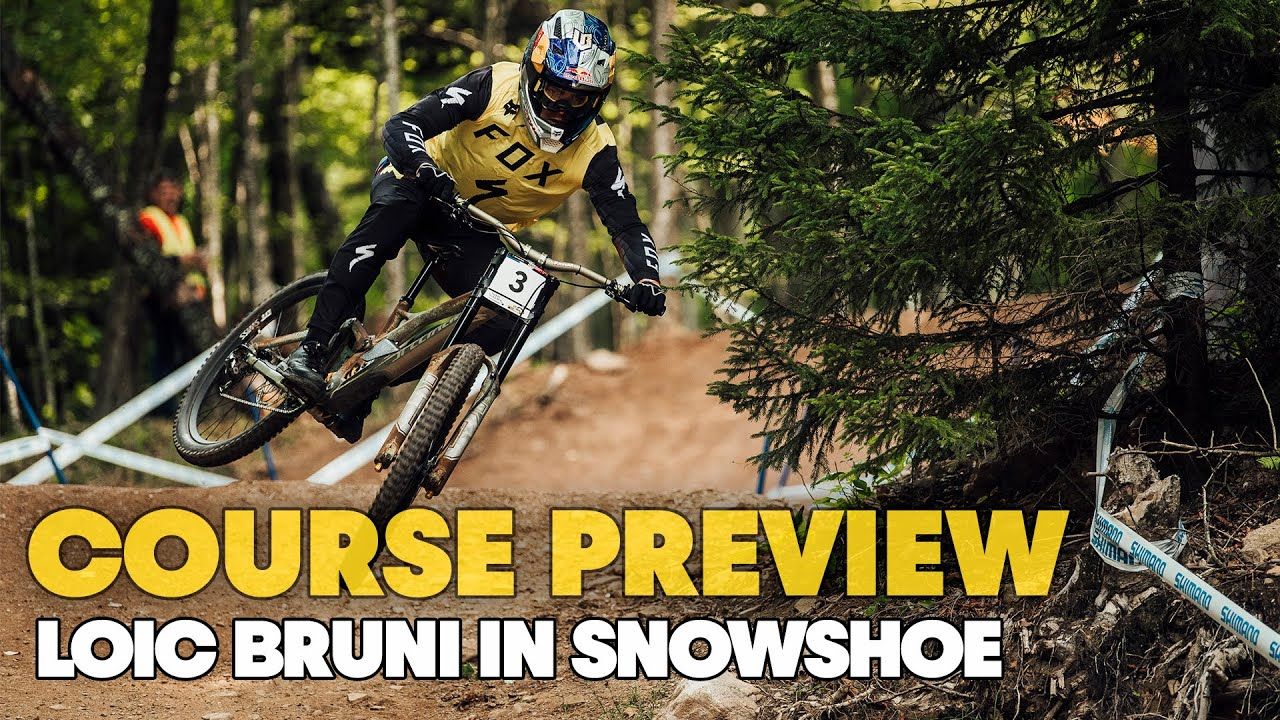 Loic Bruni’s Snowshoe DH Course Preview