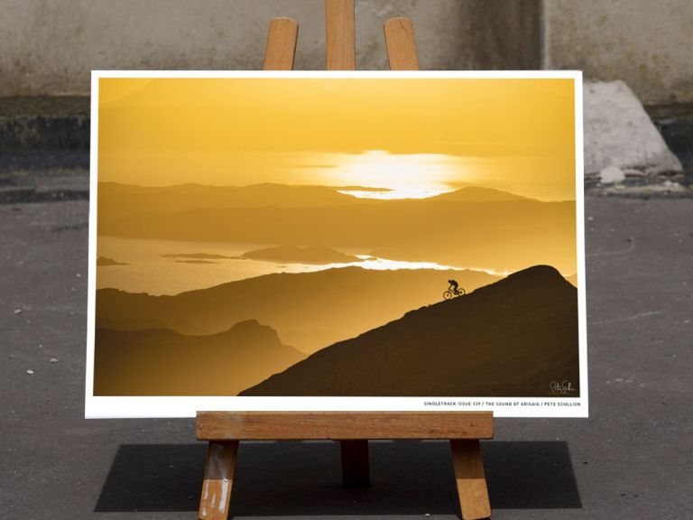 Pete Scullion Issue 139 A3 Art Print – The Sound of Arisaig.