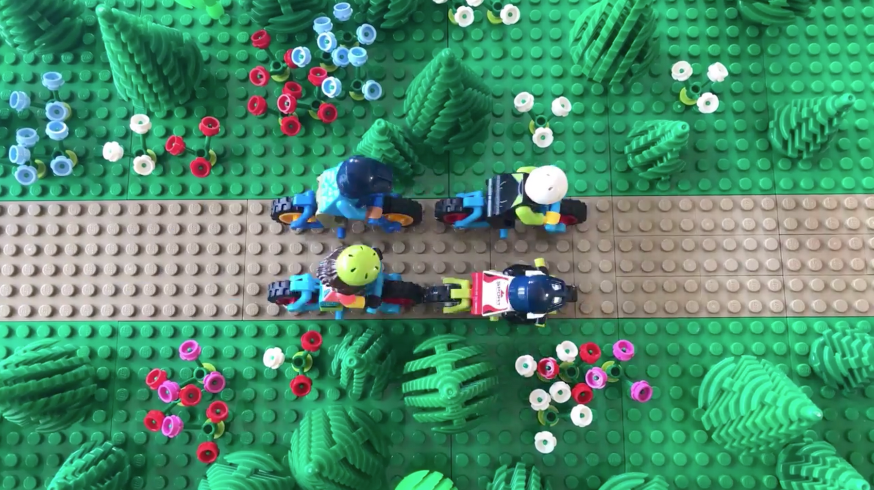 Lego Meets MTB in this Stop Motion Video