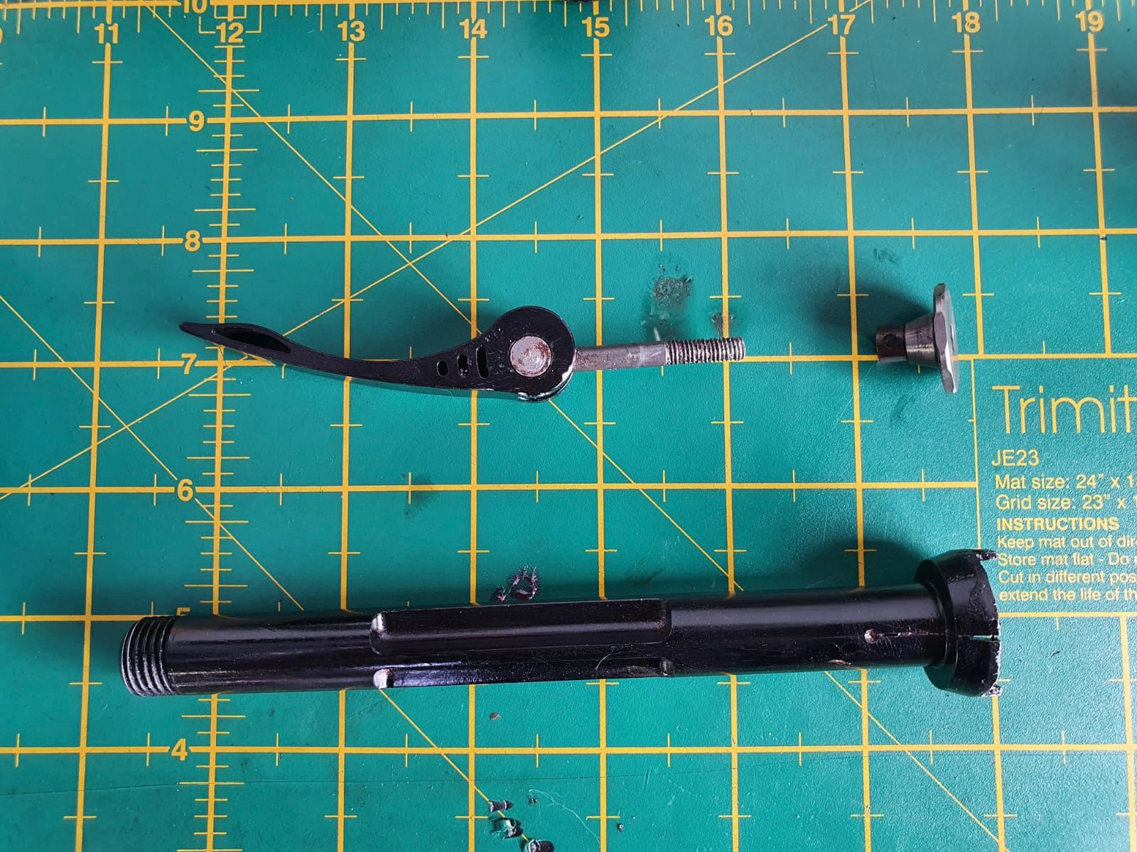 how to fix a broken maxle