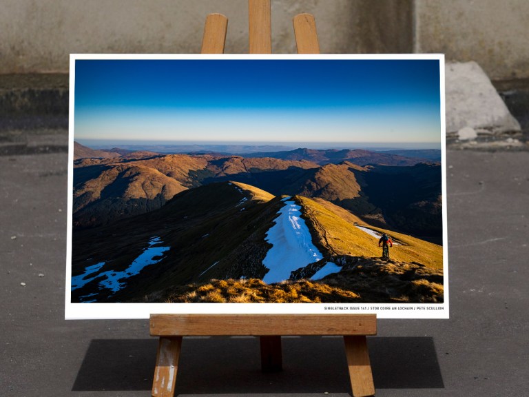 Pete Scullion Issue 141 A3 Art Print – Stob Coire an Lochain – Scotland