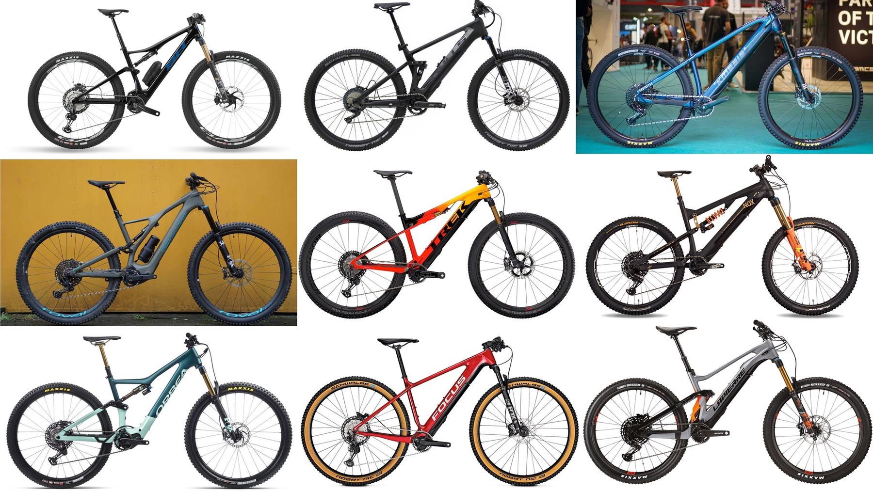 10 of the lightest eMTB’s on sale today!