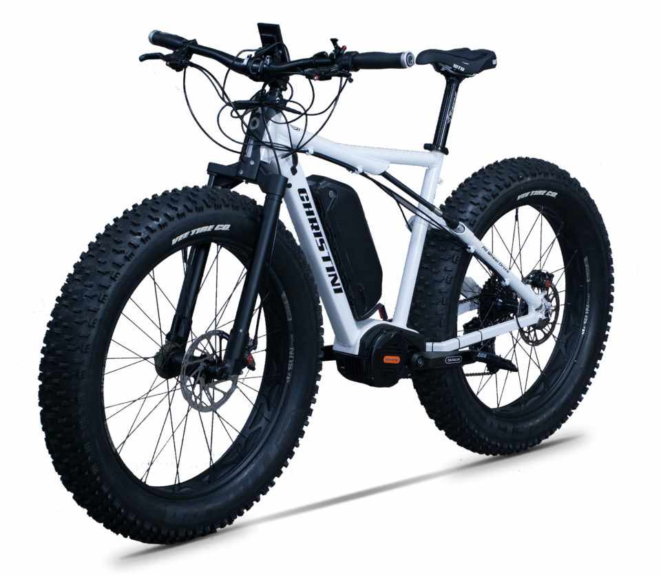 Meet the all-wheel drive, 68lbs Abominable e-fat bike!