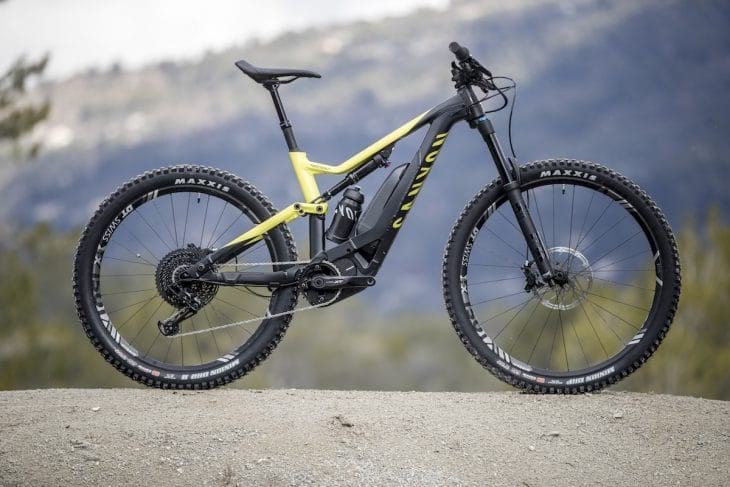 29in front, 27.5+ back, and Shimano STEPS in the middle. Canyon welcomes you to the e-Party with the unique Spectral:ON!