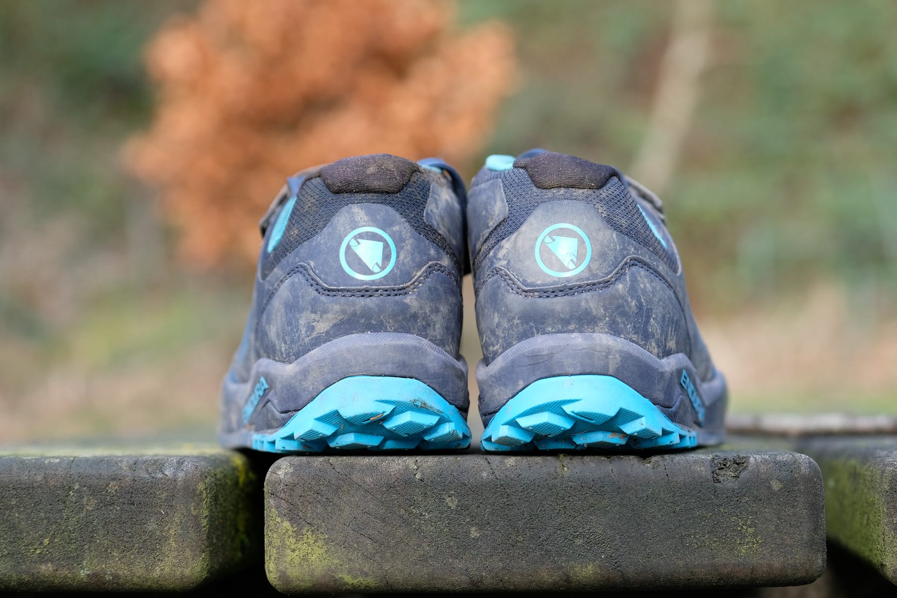 Endura MT500 Burner Flat shoe review back view