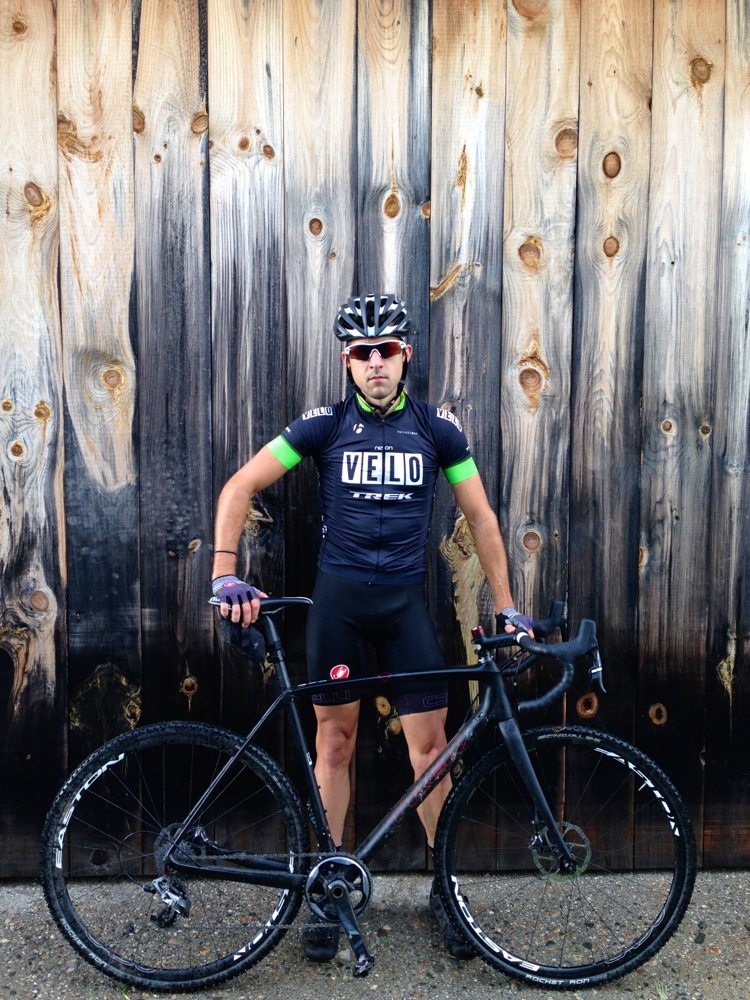 Gabby and Jeremy Durrin’s new – Neon Velo – sponsored cyclo cross team.