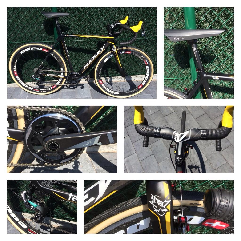 Bart Wellen’s new Ridley X-Night