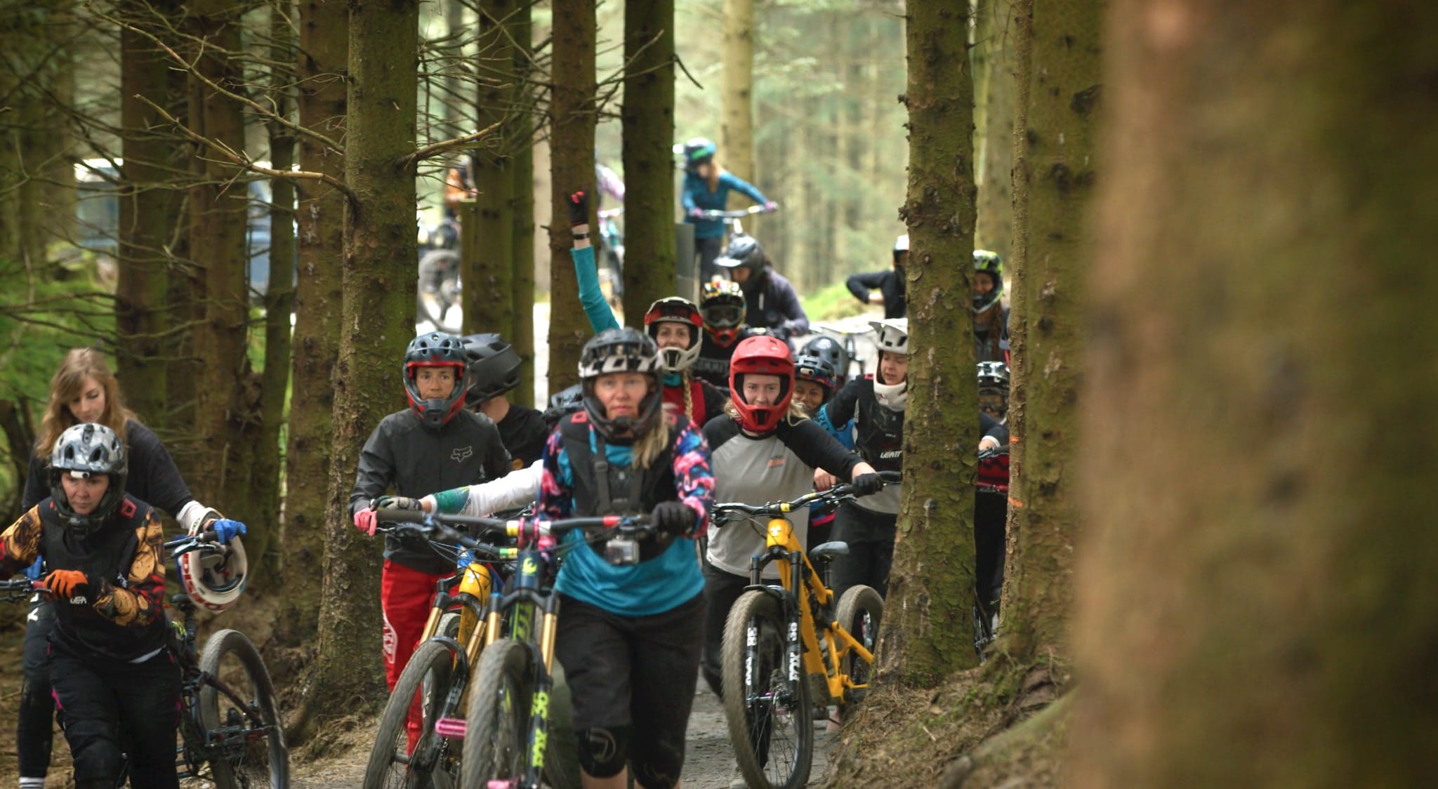 UK women's freeride revolution bike park project evolve