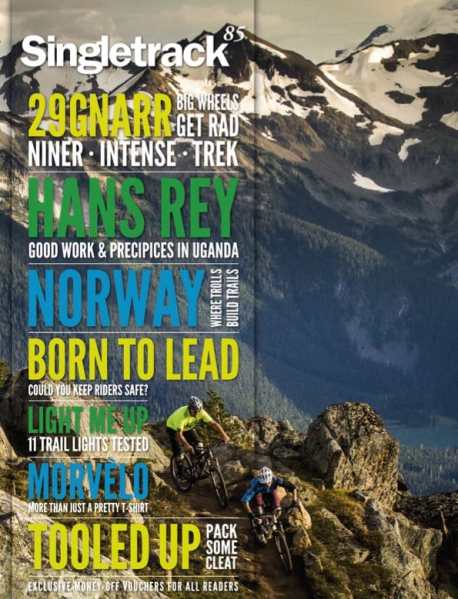 singletrack magazine cover 85