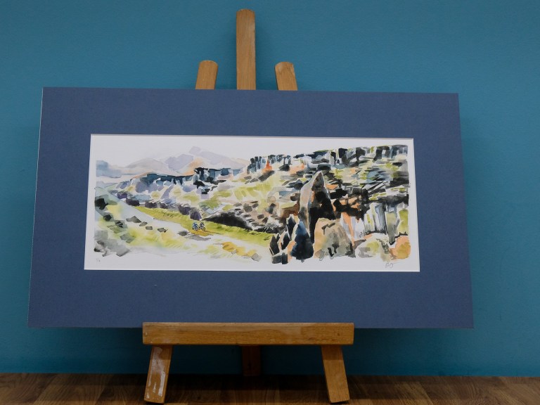Beate Kubitz Classic Ride Print #117 Duddon Valley