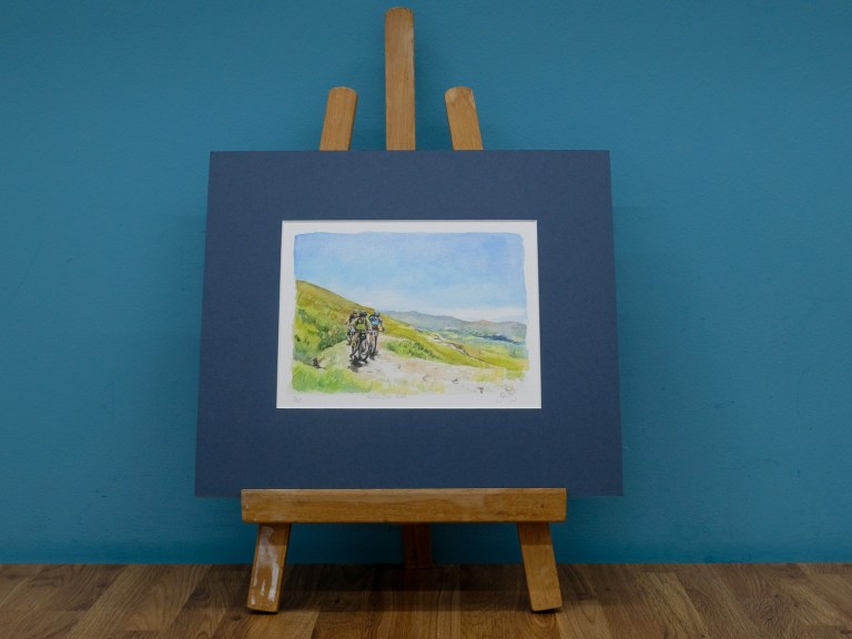 Beate Kubitz Classic Ride Print #127 Walna Scar Road