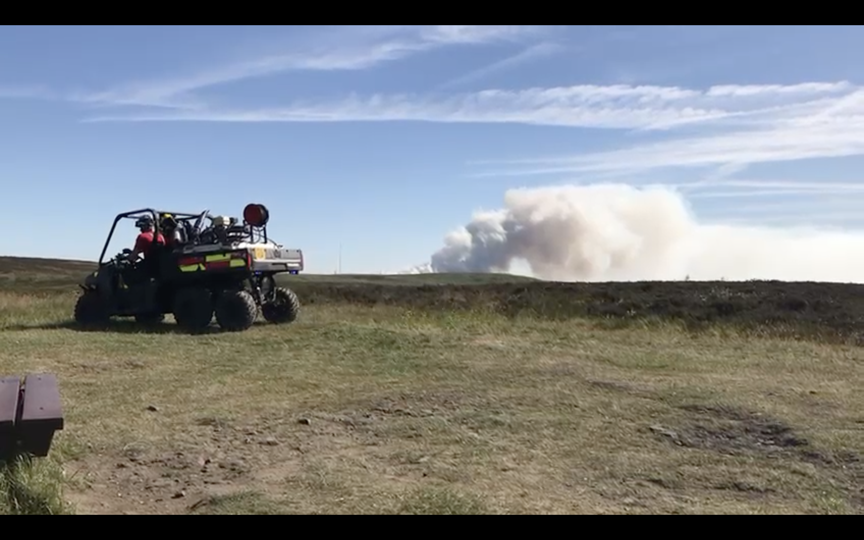 Moorland fire equalled carbon footprint of a small town