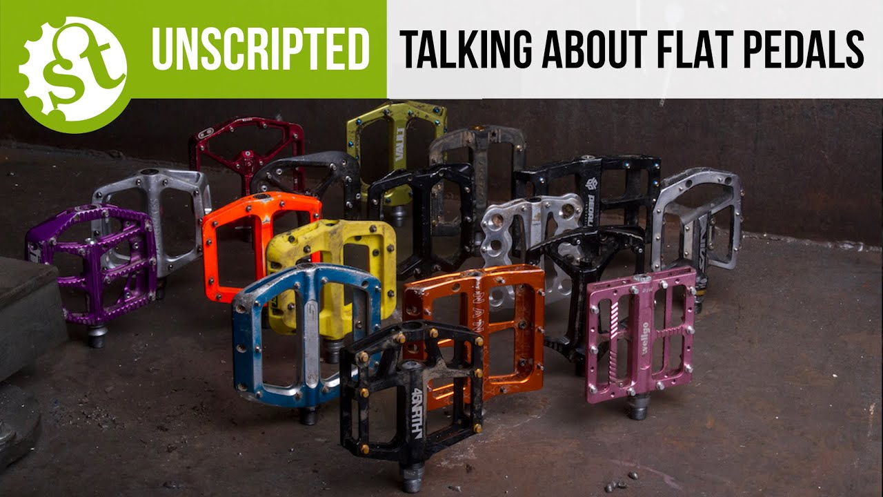 Singletrack Unscripted – Talking about flat pedals