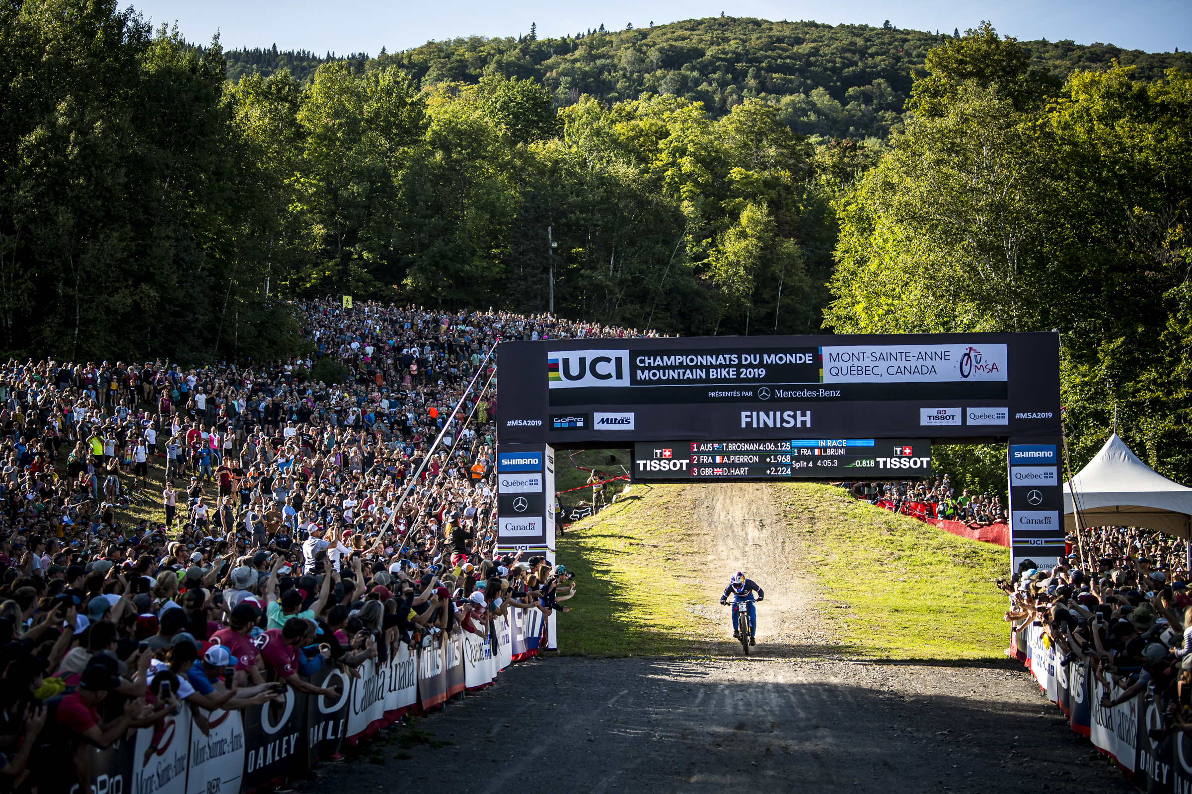 Mont Sainte-Anne DH World Cup results and comment