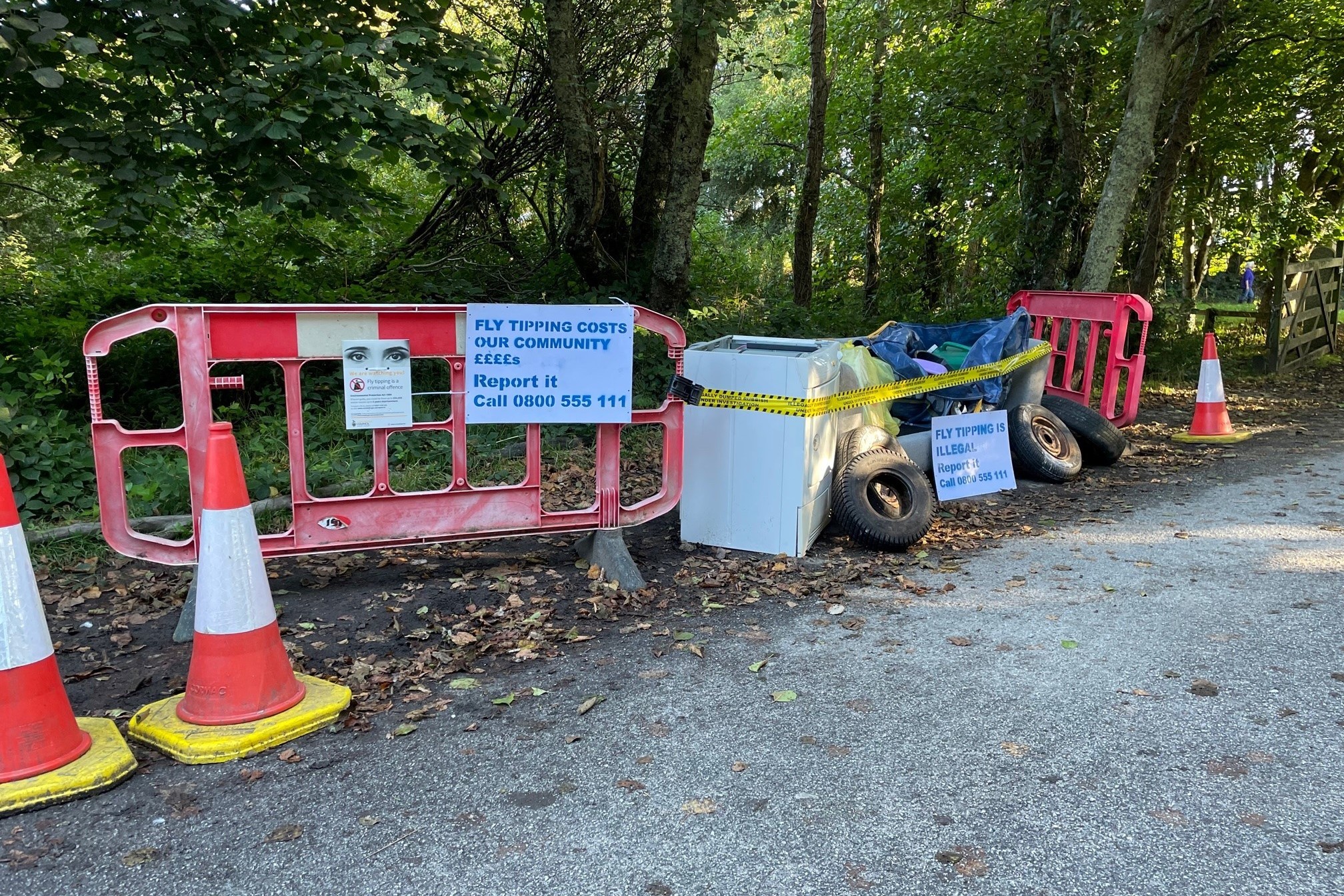 Countryside fly-tipping scourge: highest level in 13 years