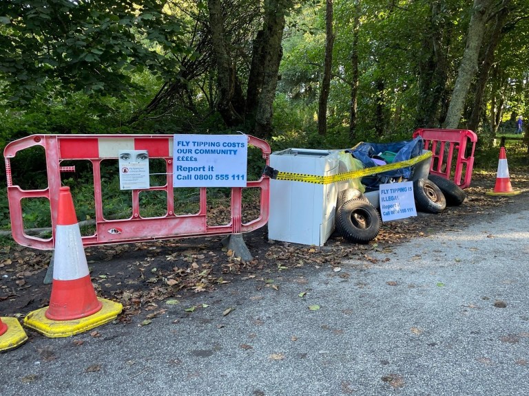Countryside fly-tipping scourge: highest level in 13 years