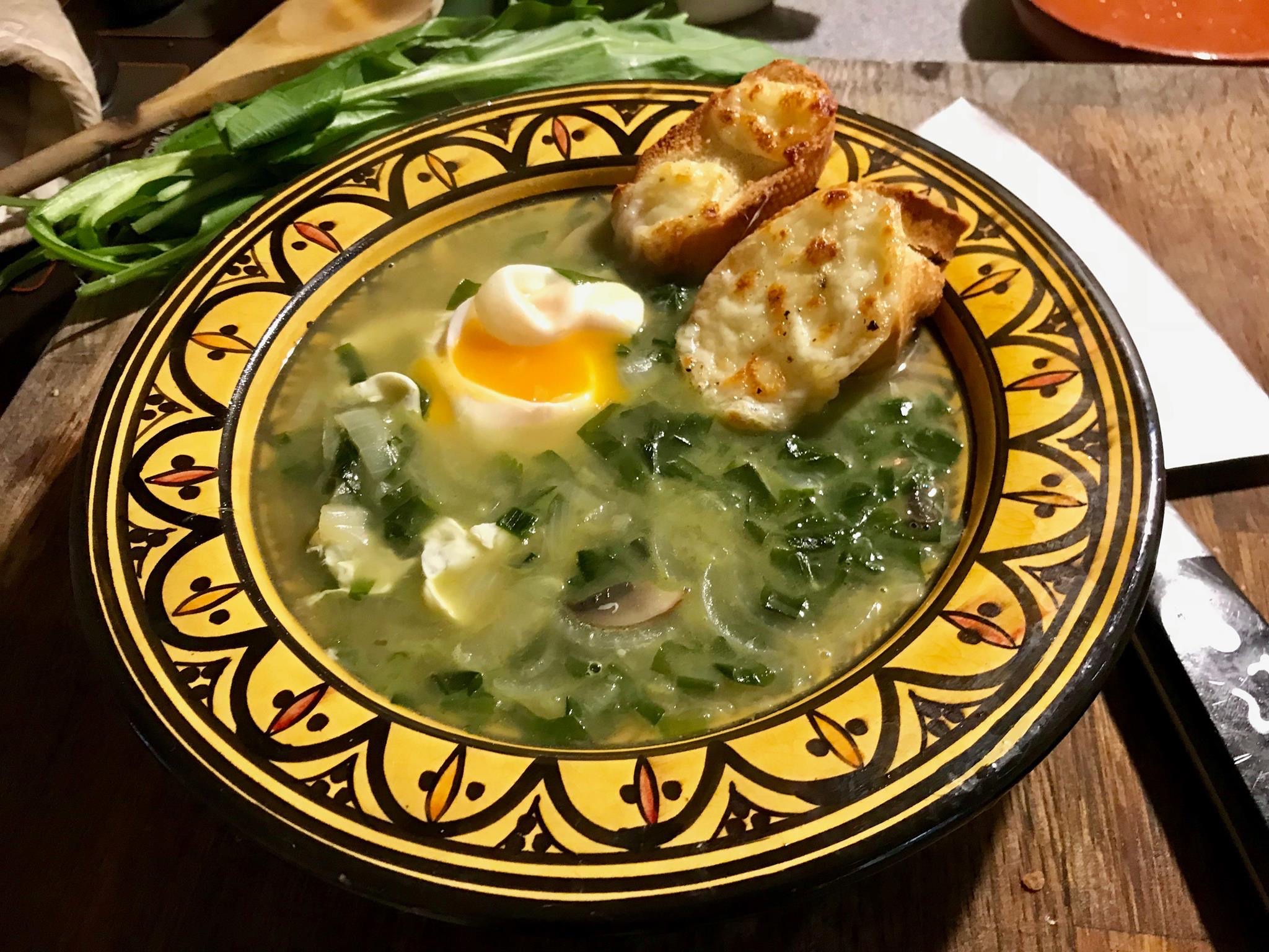 Singletrack Kitchen: Wild Garlic Soup
