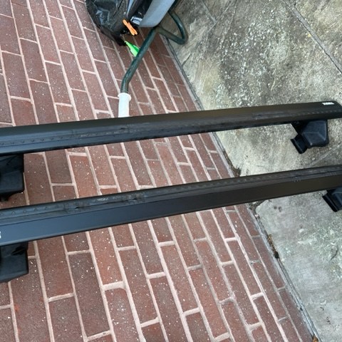 Thule wingbars with fittings for 5 door Mini