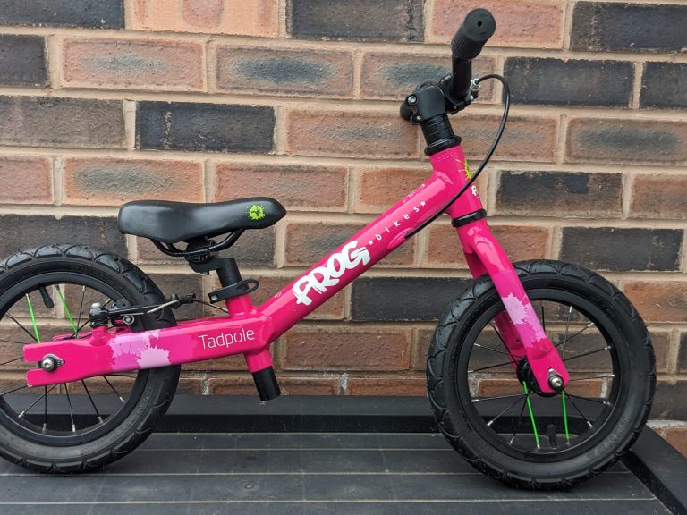 Frog Tadpole – Pink, 12″ wheels