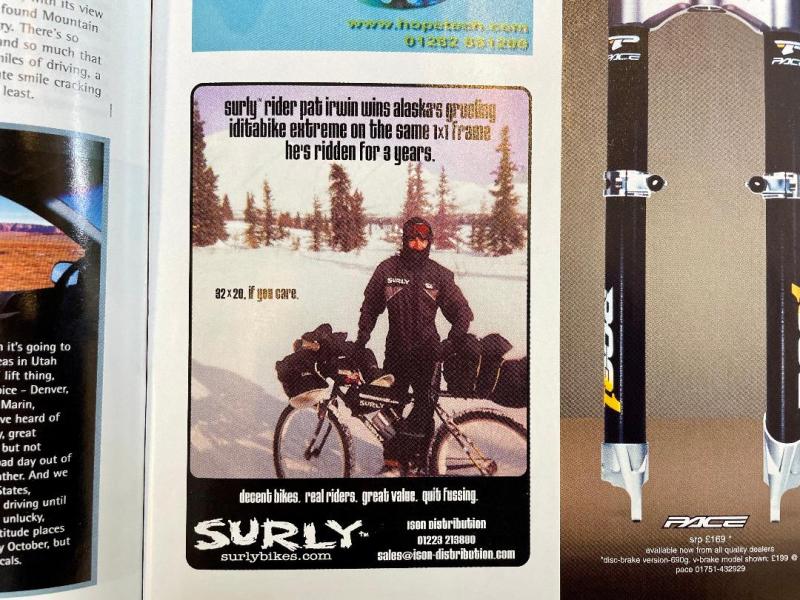 surly advert singletrack