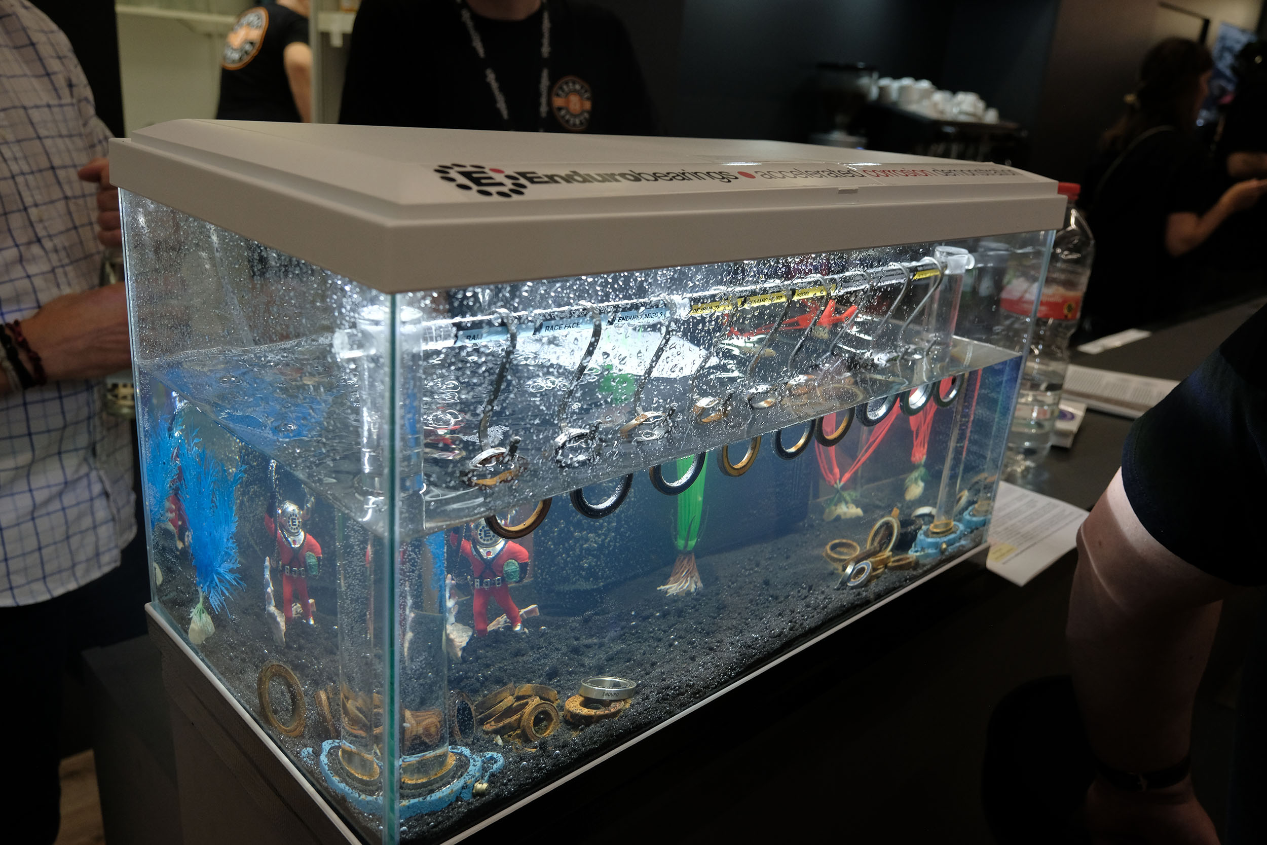 Enduro Bearings and the rusty bearing fishtank...