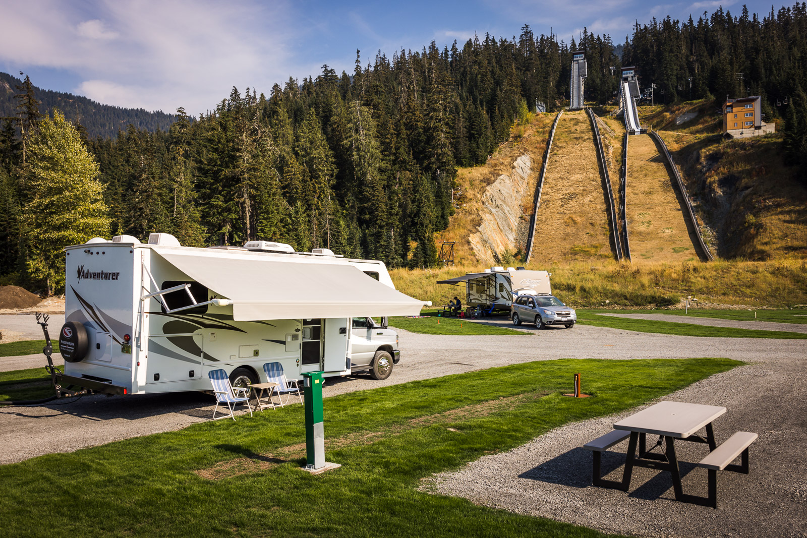 Whistler opens camping and RV hookup park for MTBers