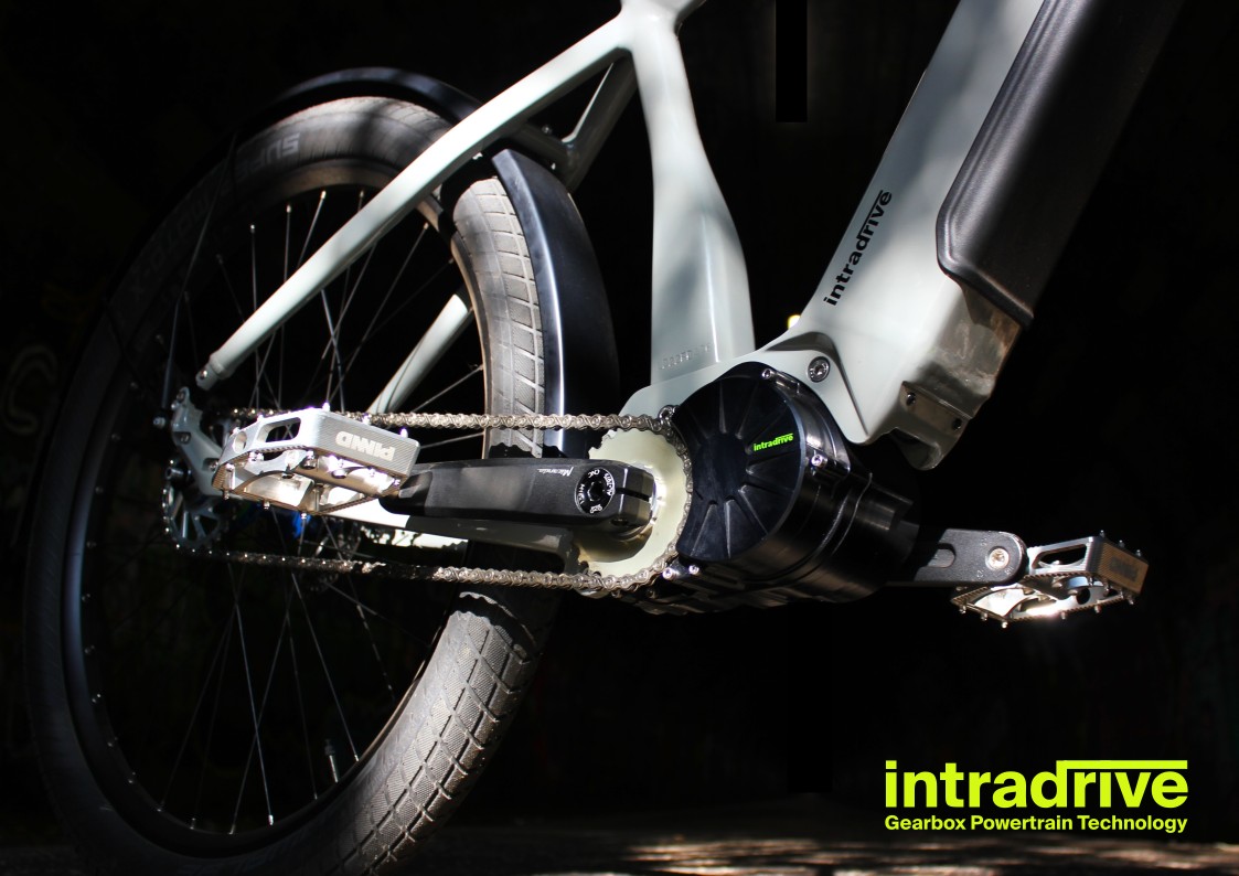Intra Drive crowdfunding UK production of gearbox e-bike drive