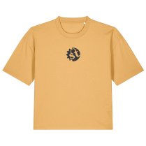 STW Women's Boxy-Fit Embroidered T-shirt (light)