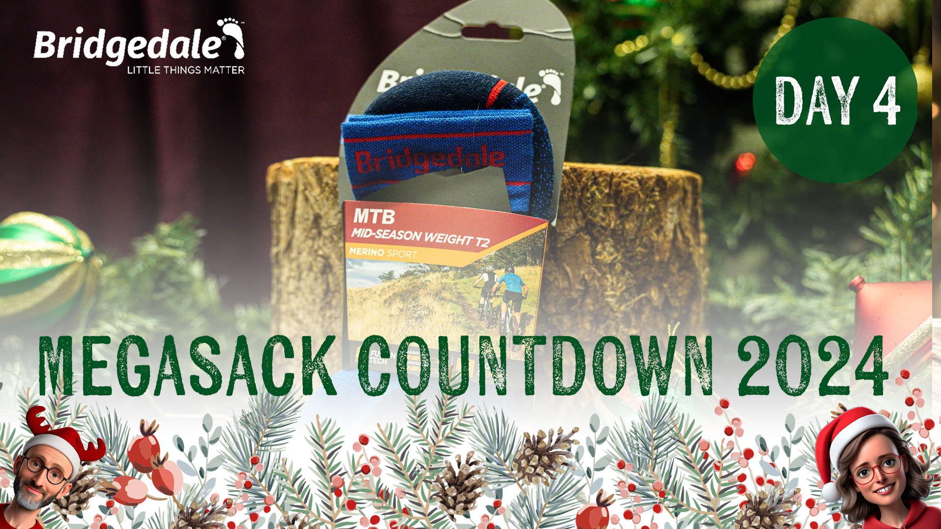 MegaSack 2024 Day 4 – WIN Bridgedale MTB Socks