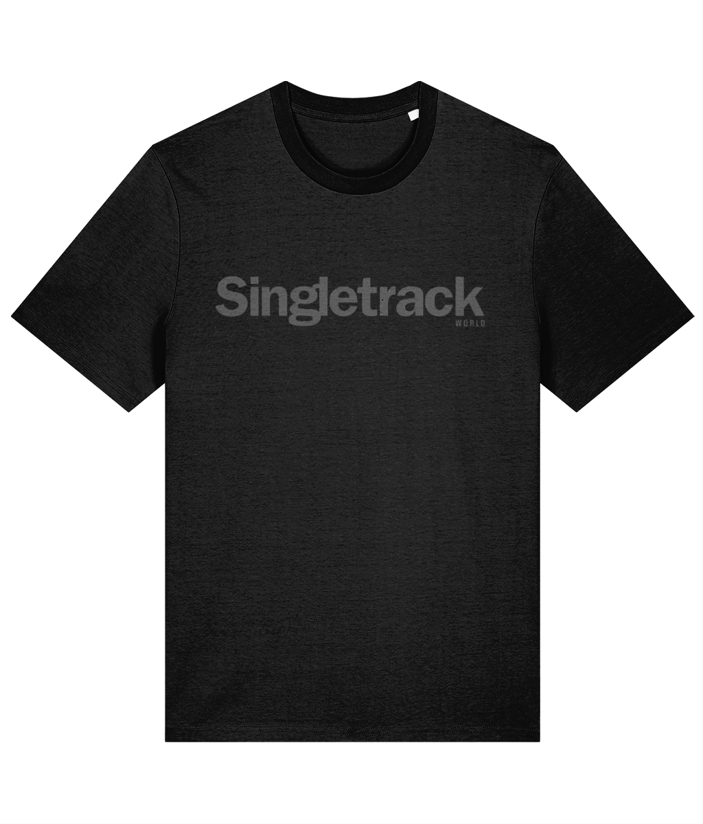 Singletrack Plain Black T