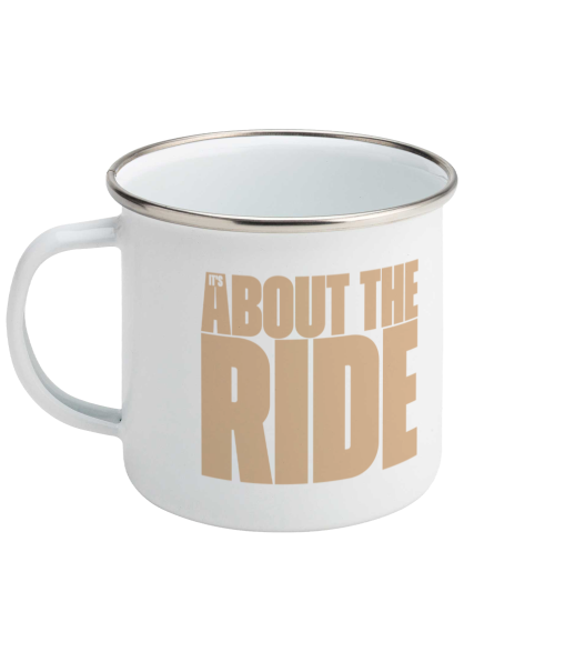 About The Ride Enamel Mug