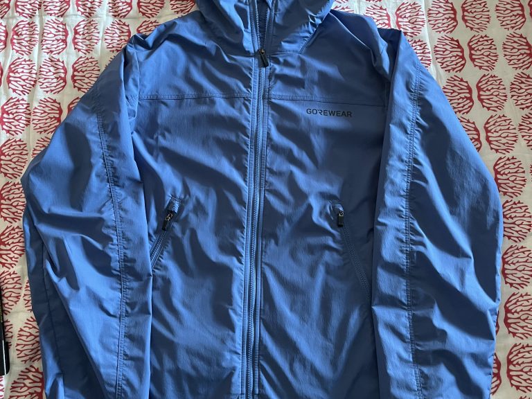 Gorewear Fernflow hooded jacket.