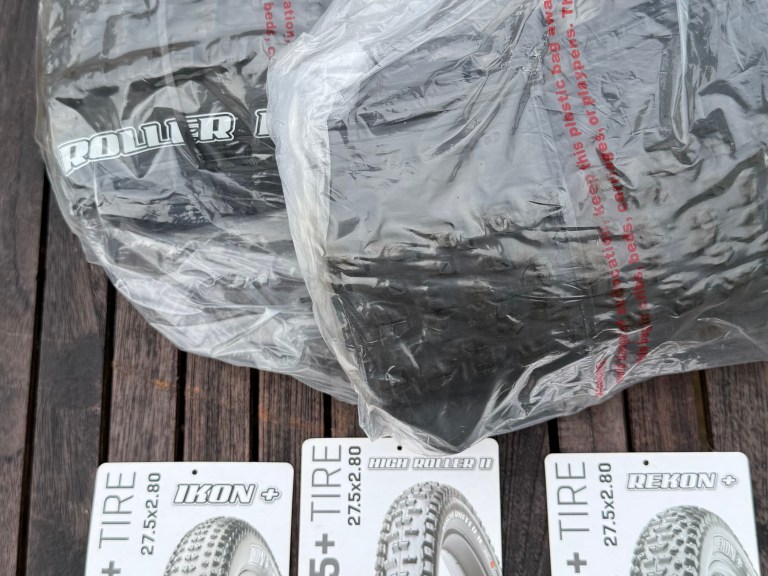 Three New Maxxis 27.5×2.8 Plus Tyres