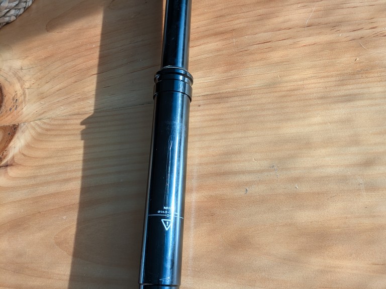 34.9 170mm dropper, 45mm stem, 780mm bars