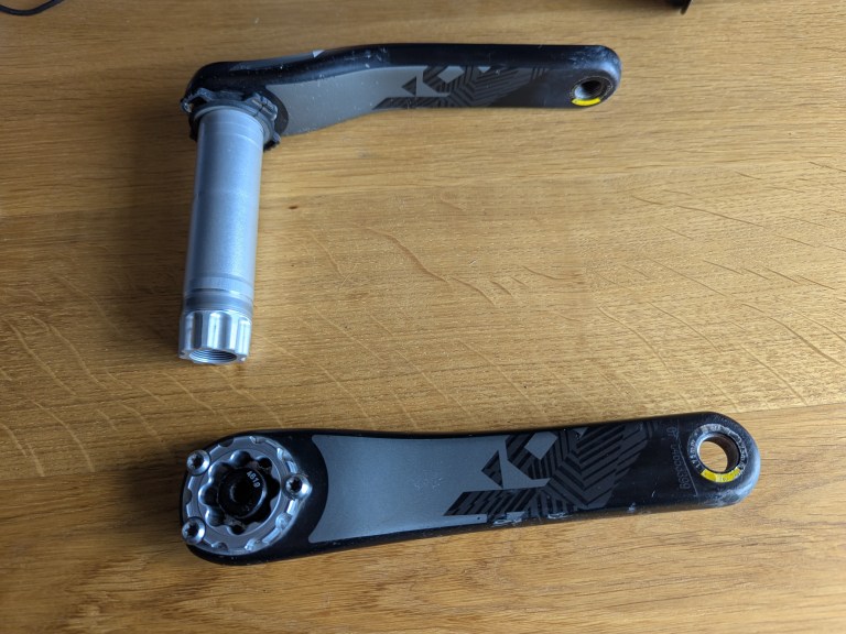 Bike Yoke 31.6×213 Dropper, Hope Pro 4 rear boost hub, SRAM X01 DUB cranks