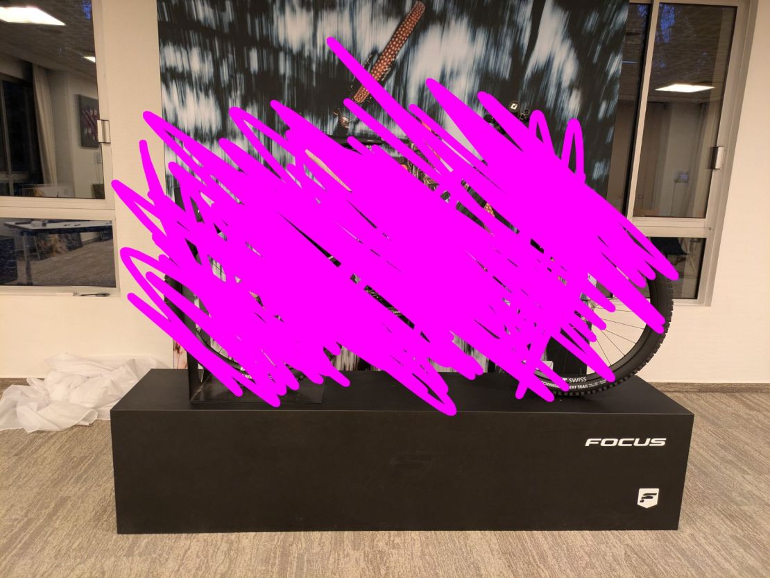 secret bike obscured before launch